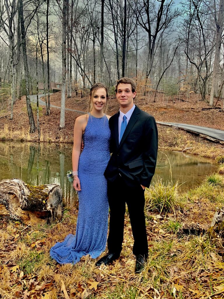 Our first date - my senior prom