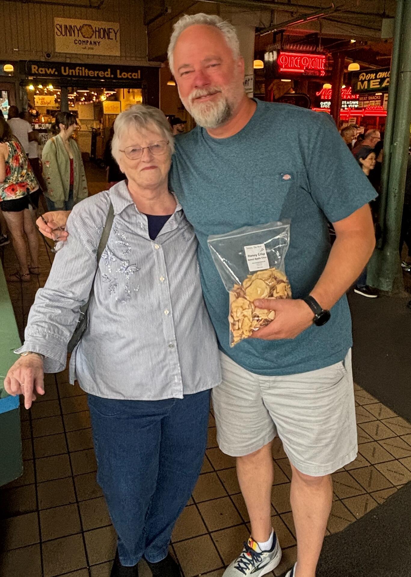 A lovely trip to Seattle to spend some time with Dave's mom. 