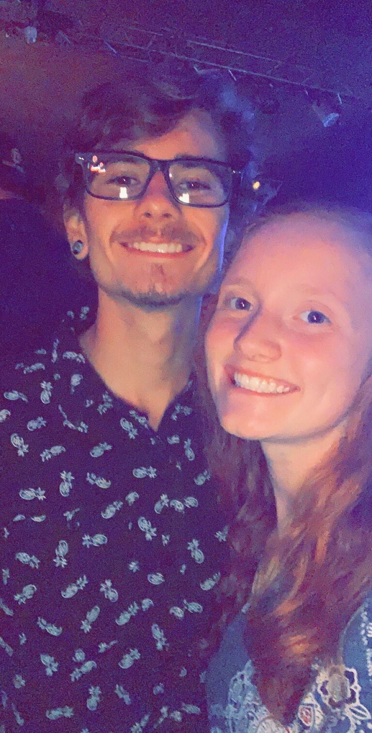 The first time Levi and Stephanie hung out off campus was for a Jameson Rodgers concert. Stephanie was already at the concert with a friend and decided to extend the invite to Levi. Levi was not a fan of country music at the time but unbeknownst to Stephanie, he would actually show up!

If you know Stephanie and Levi, you know their love for concerts, no matter the genre.