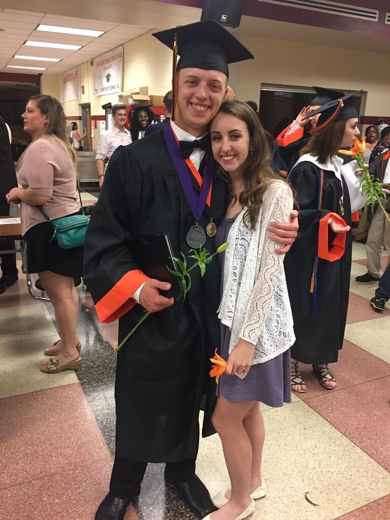 Alex's high school graduation!