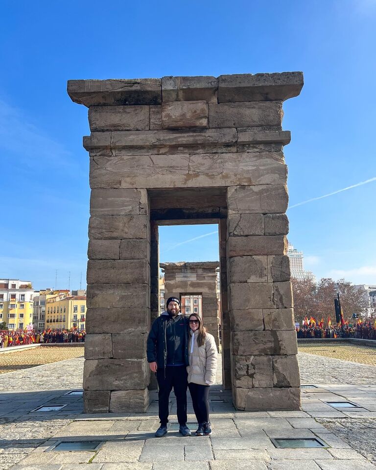 We lived in Madrid for 9 months while Armando was in graduate school