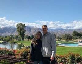 Jake Browning and his girlfriend Stephanie Niles