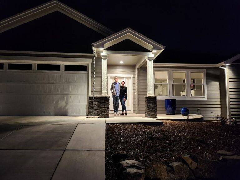 We moved in together! Medford, OR.