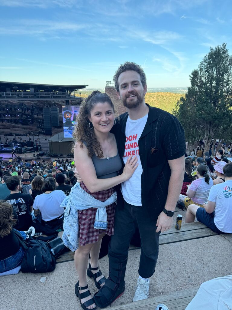 1st Red Rocks Show (Feat. the boot)