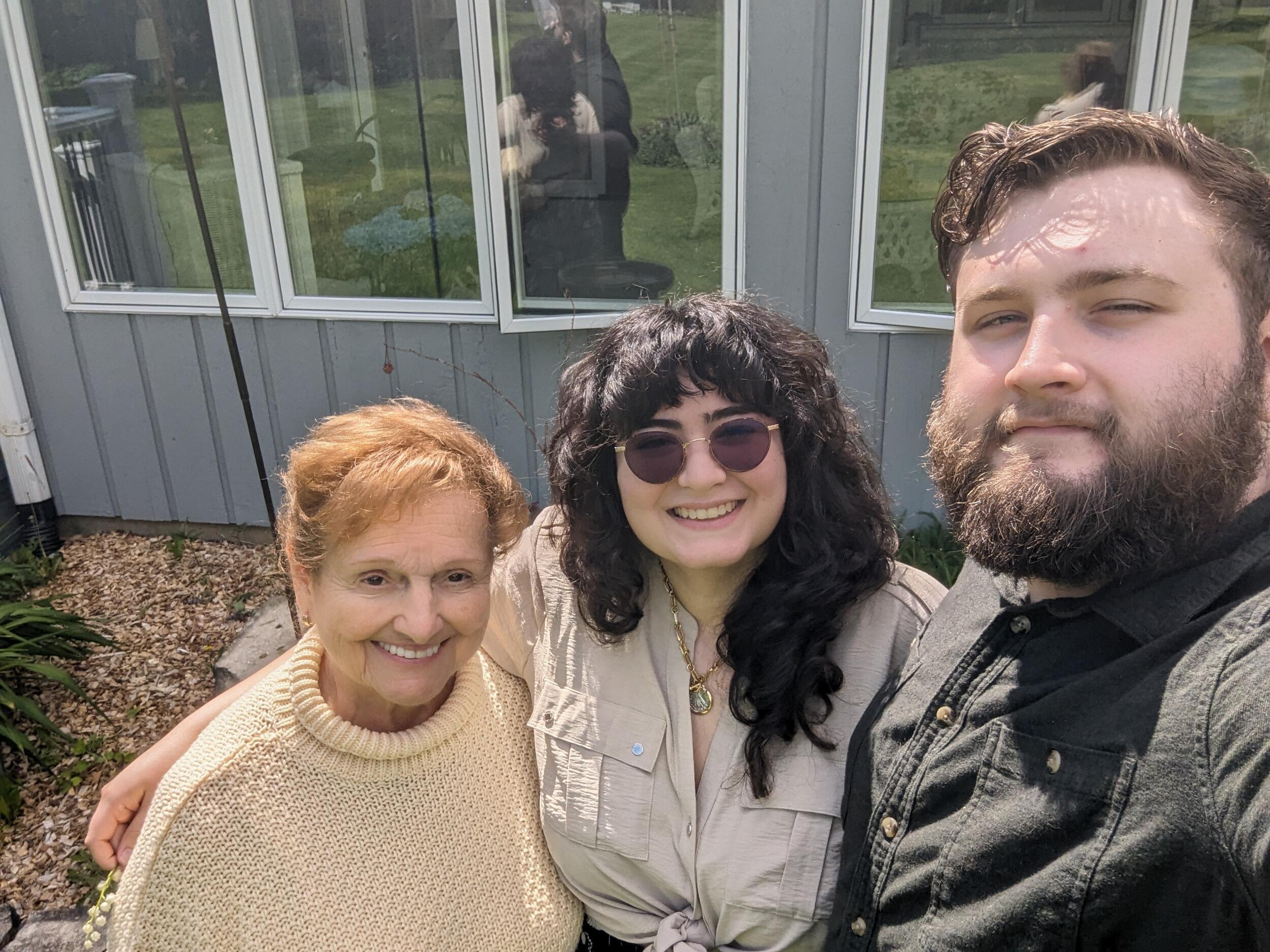 Introduced Evan to Grandma D and he got a new nickname