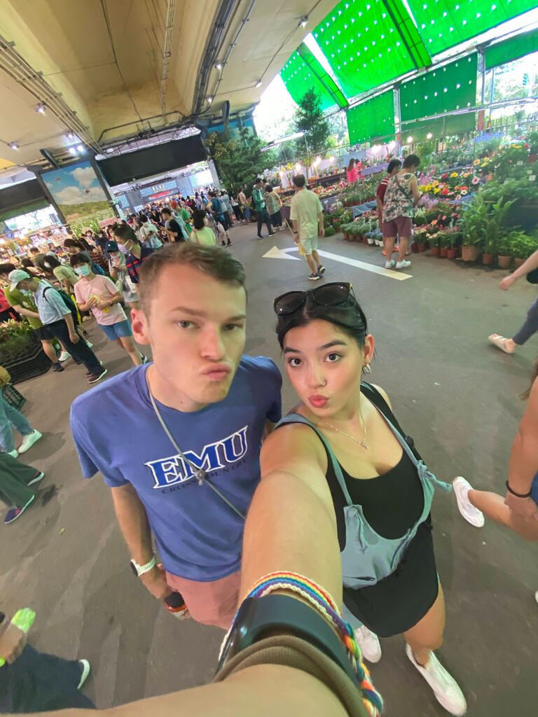 Showing Jansen around Taiwan