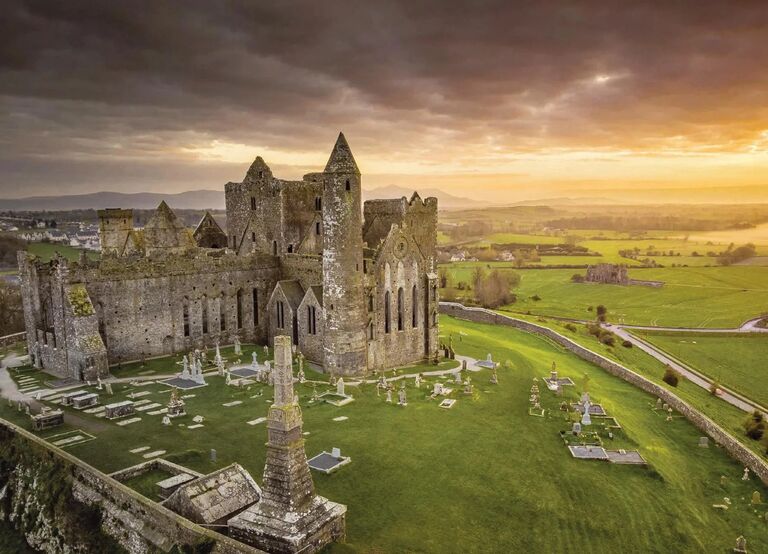 On November 18, Gabriel and Kate plan on visit the Rock of Cashel.
