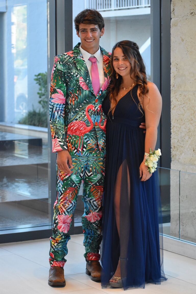 Prom. Aaliyah was stunning & Ashton's Suit was FIRE!