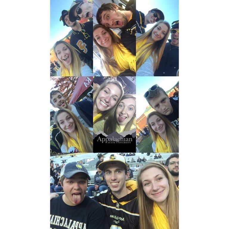 One of many college game days