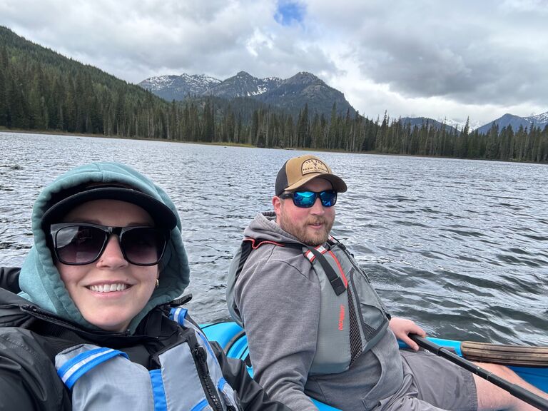 Kayaking on Cooper lake