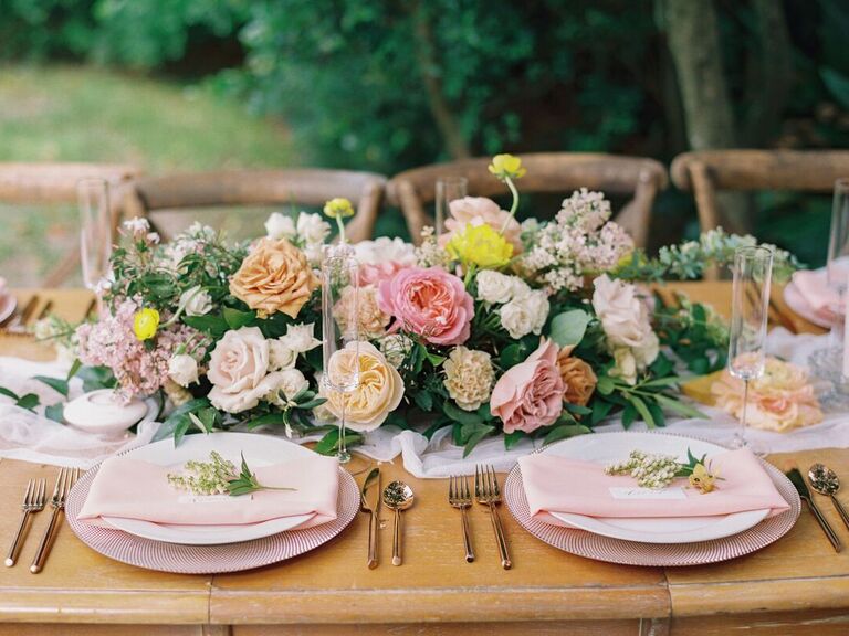 Rose blanket arrangement