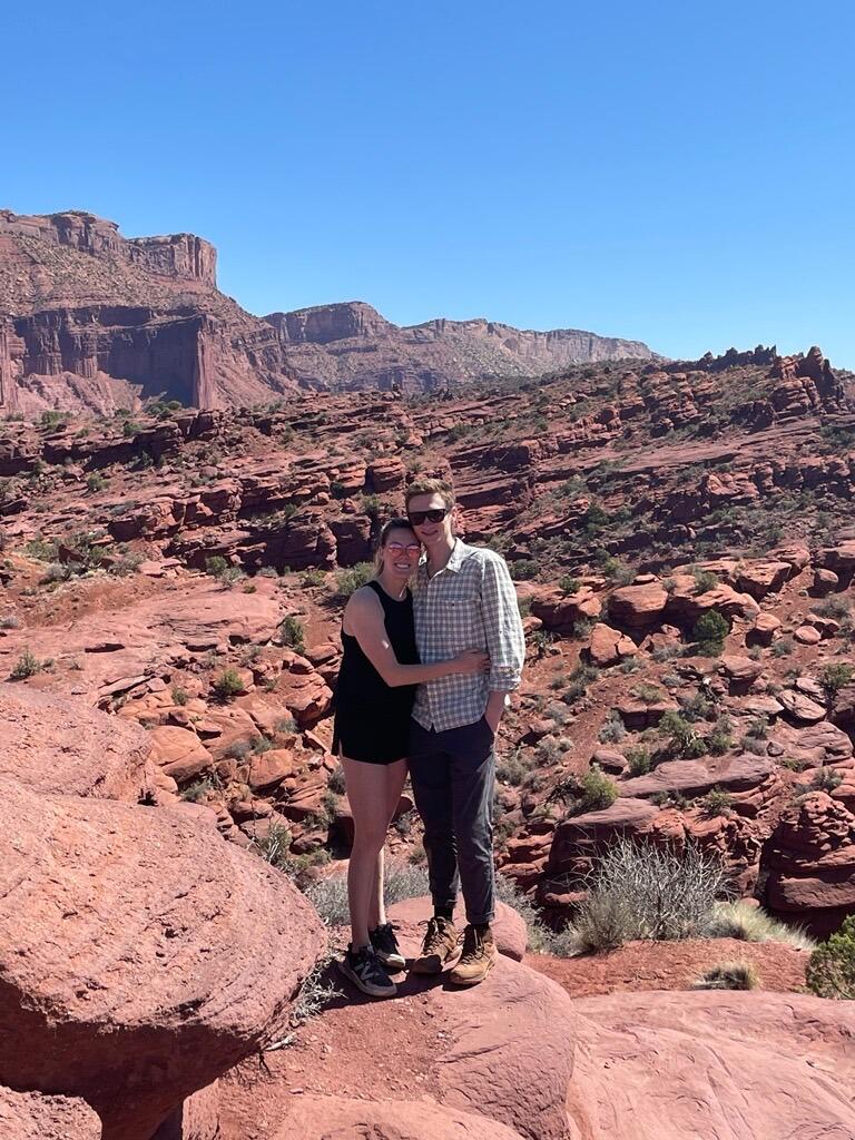 Their first trip to the desert... Moab, UT. 
