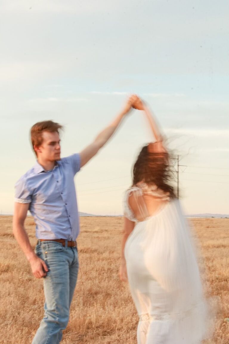 Desert Engagement photos