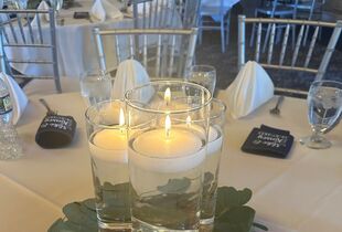 candles, floating candles, wedding planner, Beaumont Texas