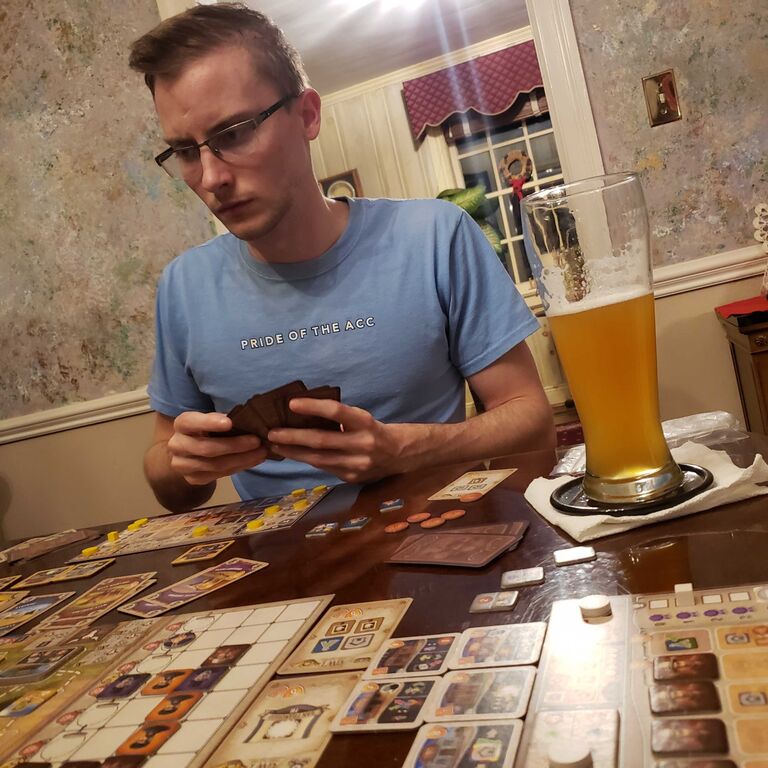 Of course we played more board games with Matt's sister Anna over Christmas!