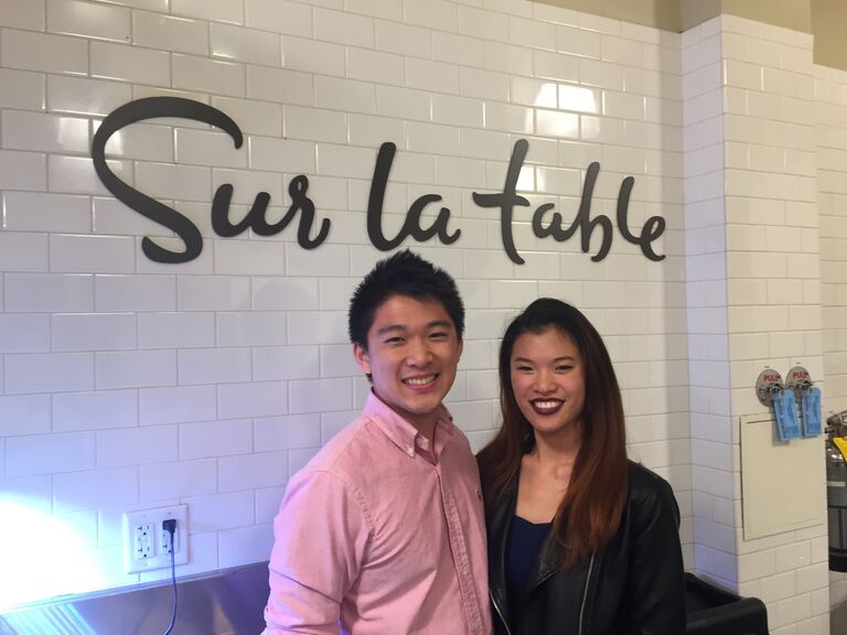 The first date was interactive but also showed us who's the TOP chef!