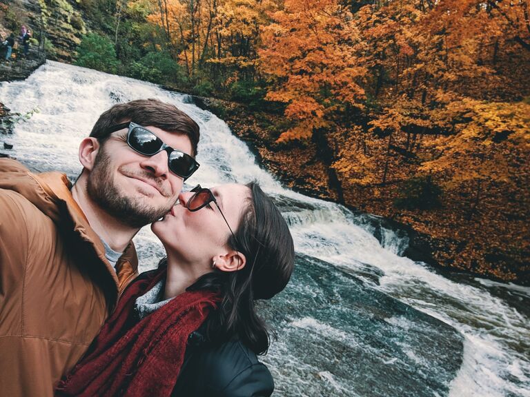 A fall hike up the Cascadilla Gorge Trail - where it all began! See the 'Things to Do' tab to take the same hike!