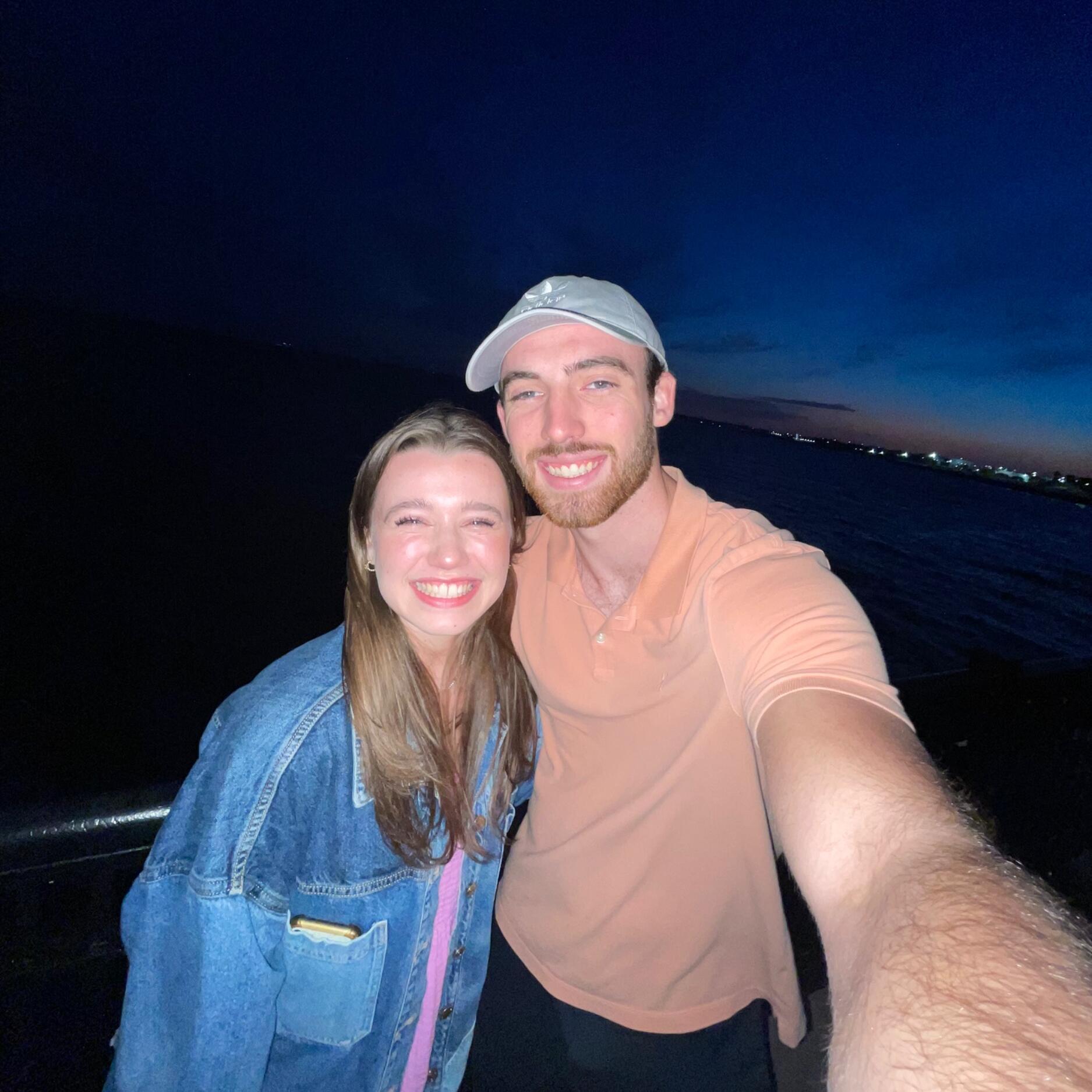 The night we became official!
