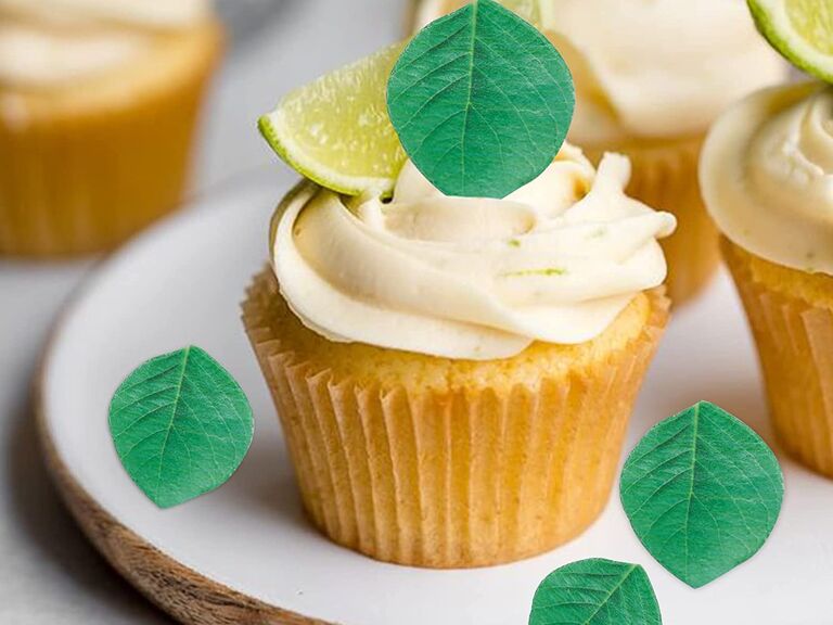 Nature-Inspired Edible Leaves for Cupcakes