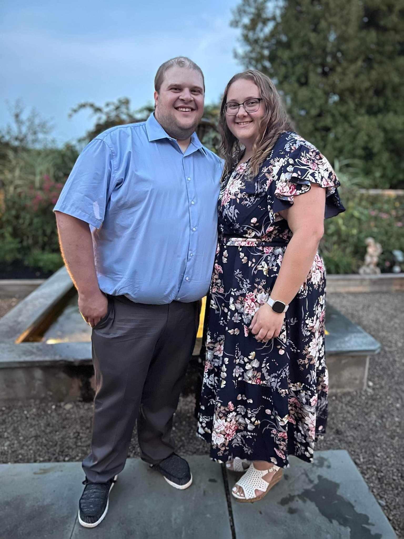 First of many weddings together