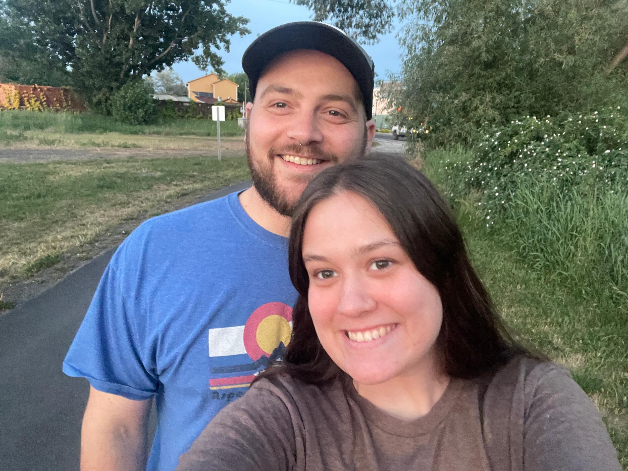 We met at Michael's apartment. We instantly clicked and talked for hours.