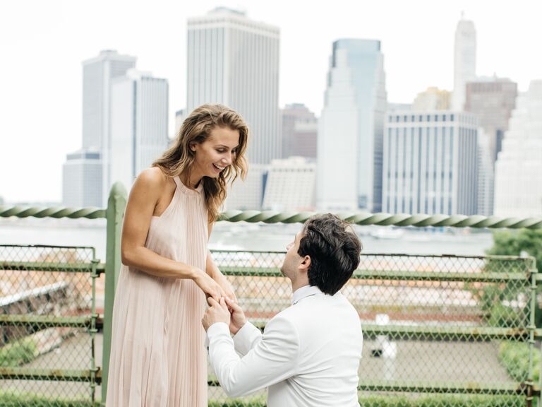 Photo: The Best Time of Year to Propose in NYC