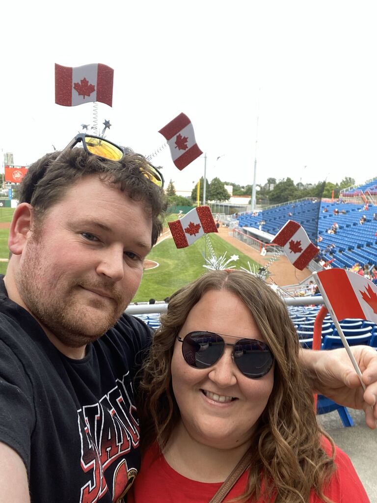 Canada Day baseball game
