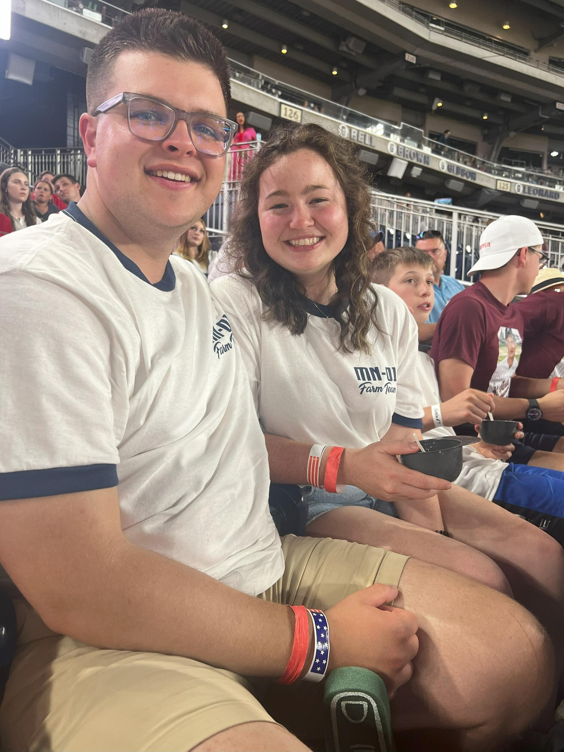 At the Congressional Baseball Game