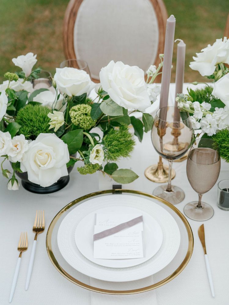Wedding Table Settings: The prettiest wedding place settings