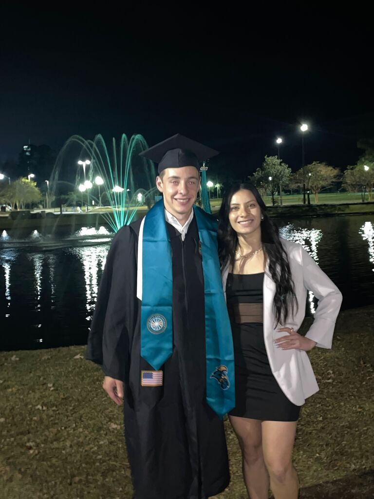 The day Alex graduated from CCU.
Conway, SC.