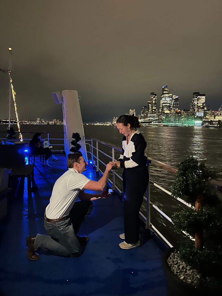 He proposed!