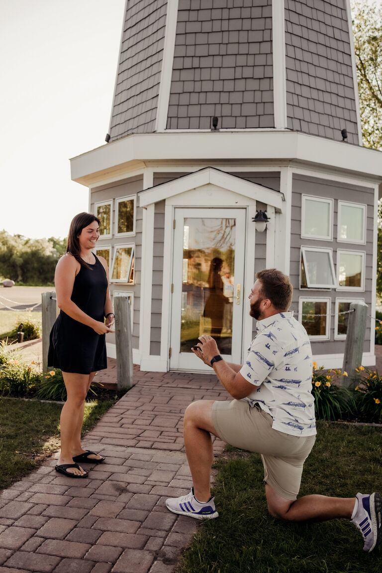 Getting engaged in Walker, Minnesota