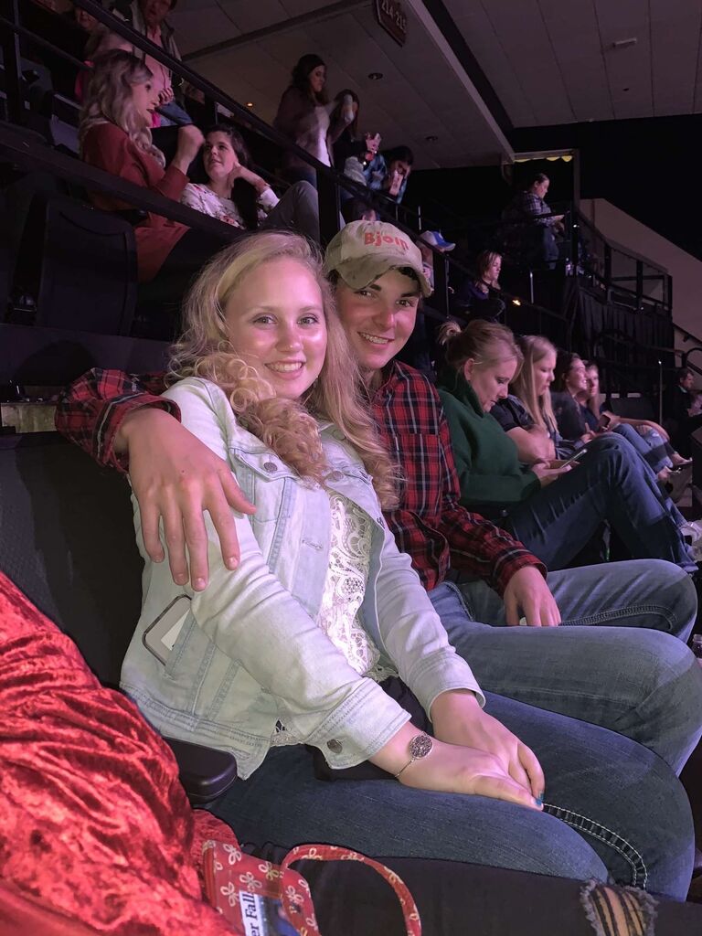 Emma started college at UW River Falls- and Willie drove up for MANY visits. This photo is from a Miranda Lambert concert that fall!