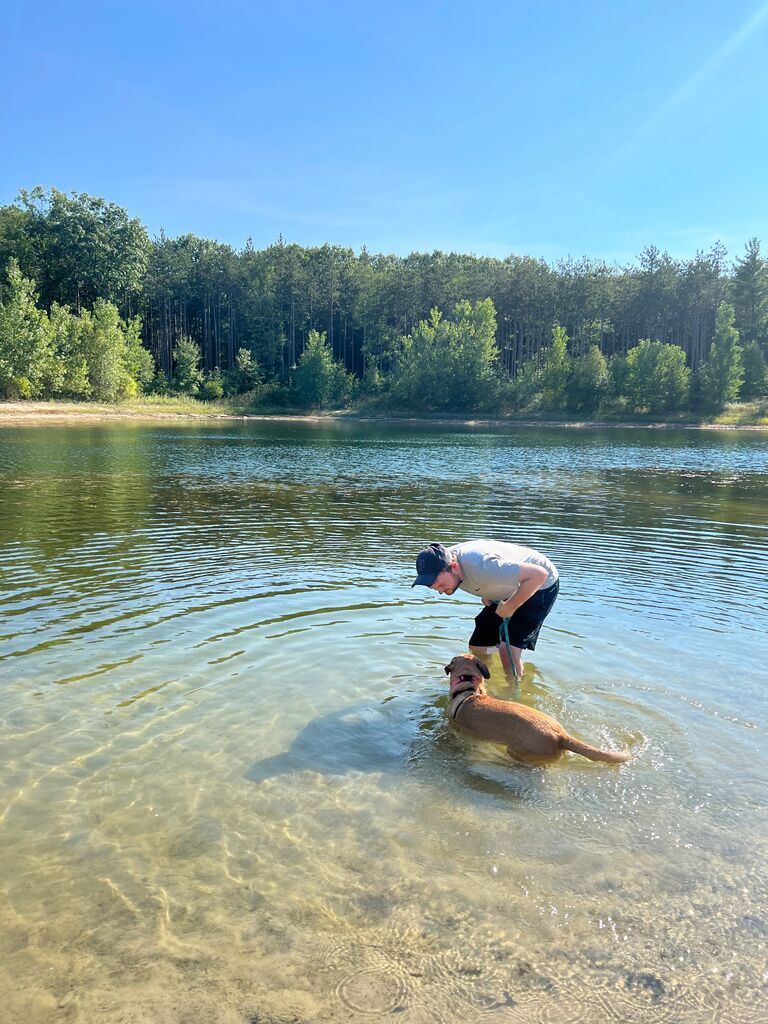 Exploring the parks and trails around Holland. About 5 years 8 months 