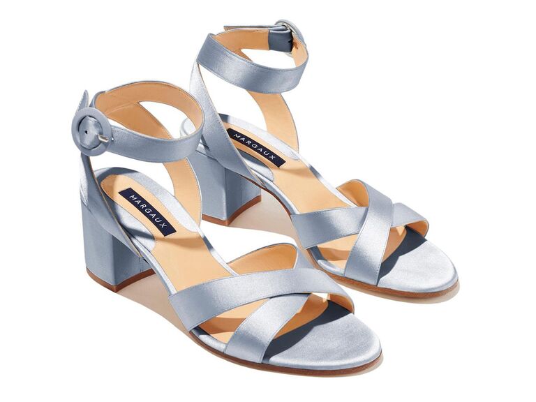 Blue hot sale sandals wedding