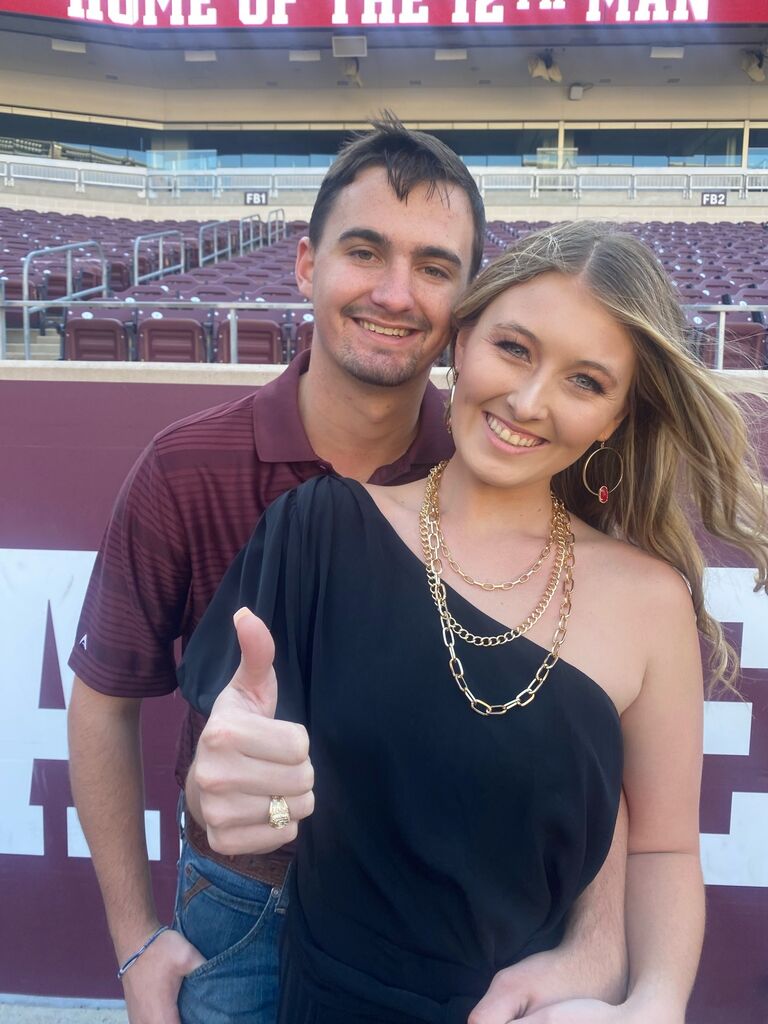 Sam's Aggie ring day