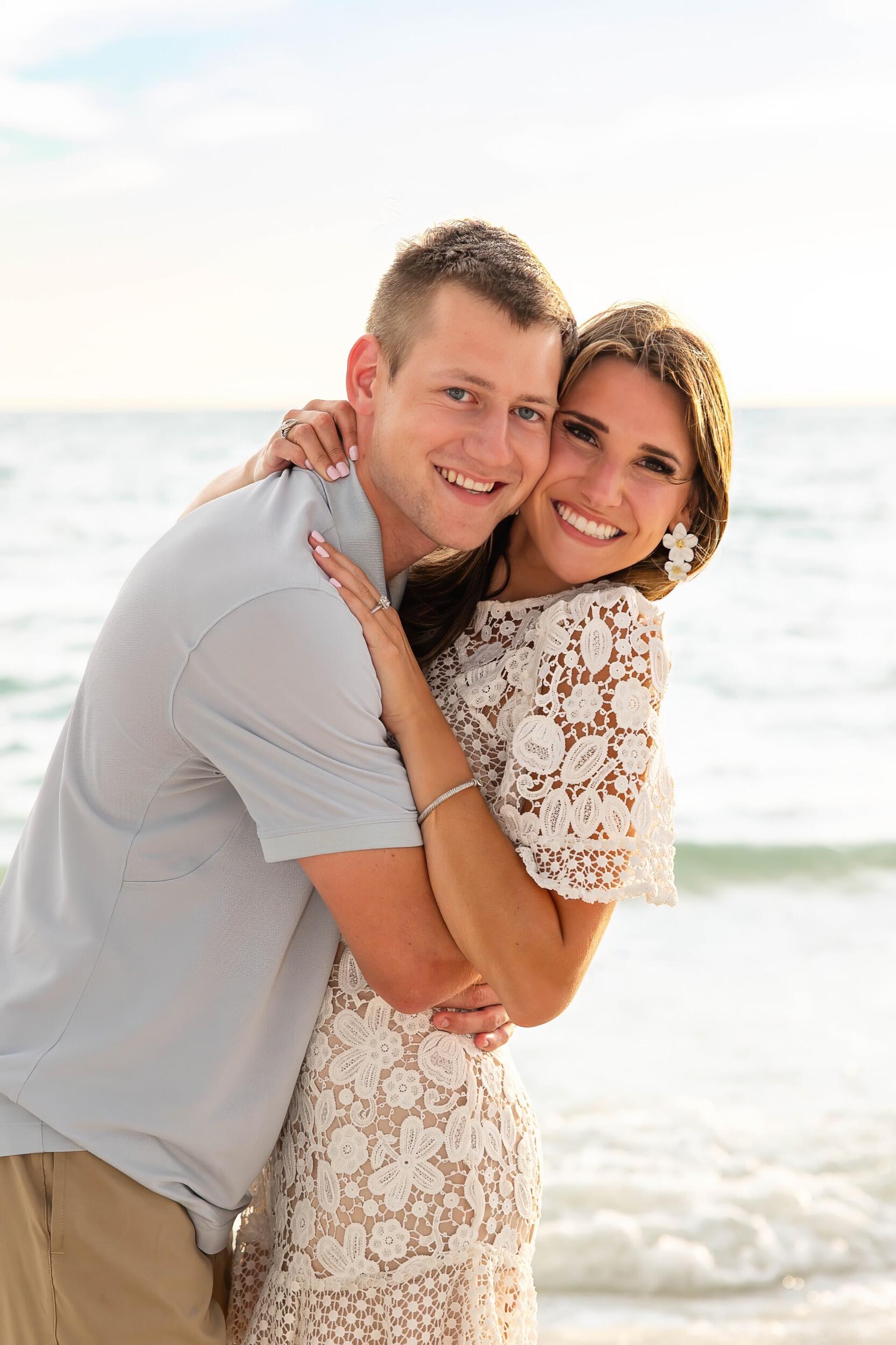 Celebrating at the beach!