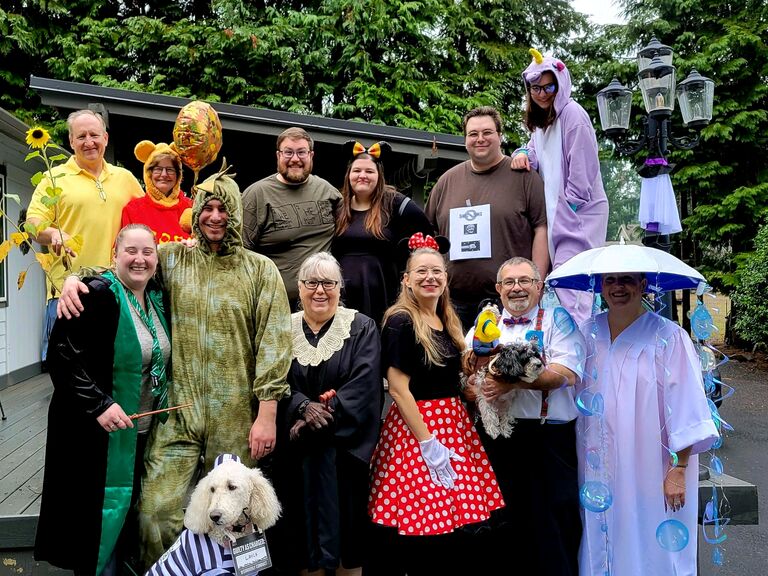 Josh’s talent for Halloween costumes continued to shine, winning family contests with his imaginative concepts and flawless execution.