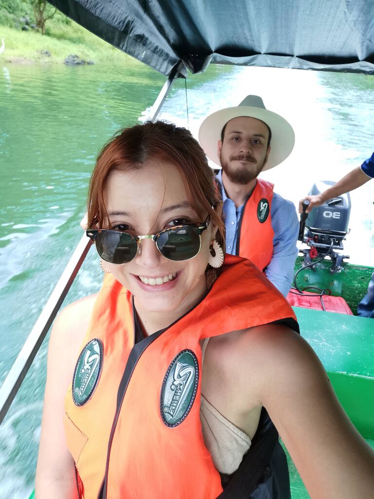 De nuevo en El Lago de Yojoa. 