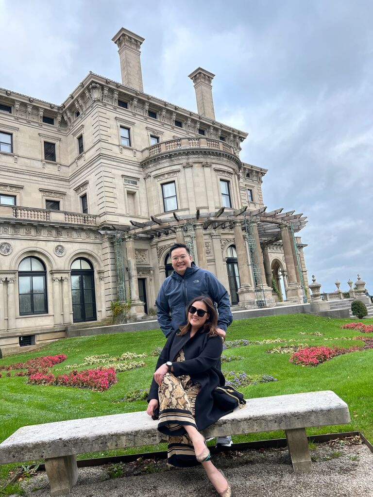 The Breakers Vanderbilt Mansion in Newport Rhode Island. 