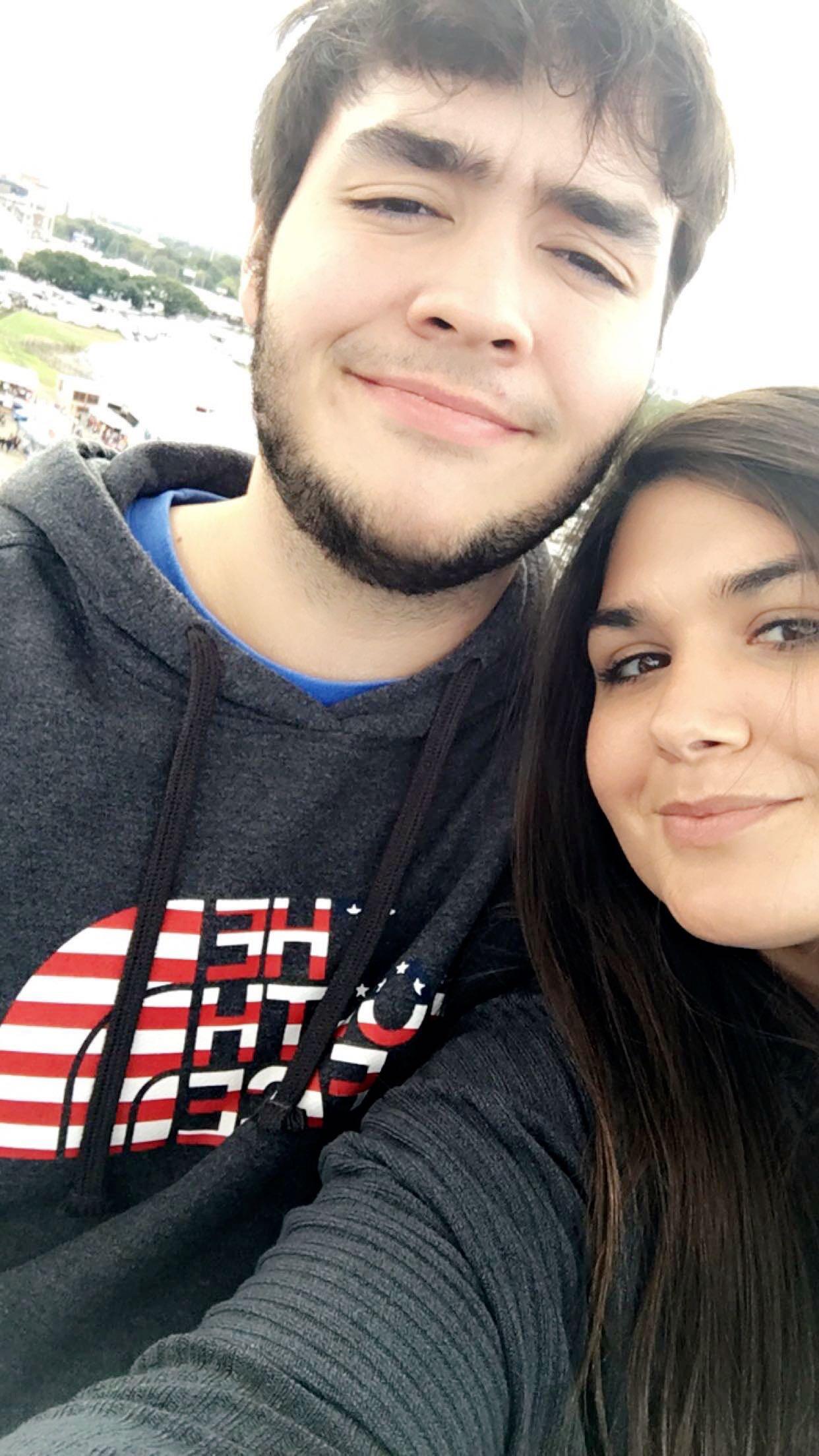 This was our second date. I took John-Michael to the State fair and come to find out he was terrified of rides.