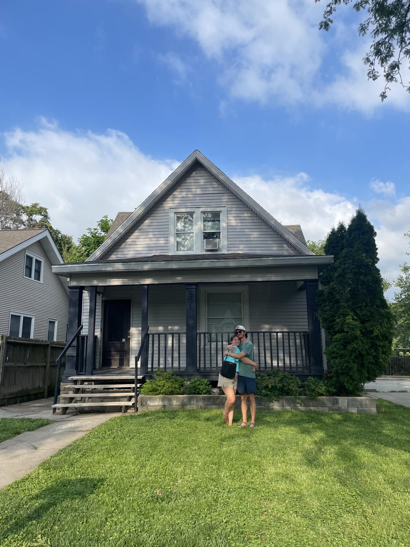 Anthony and Rebecca buy a house together across the park from where they were living!