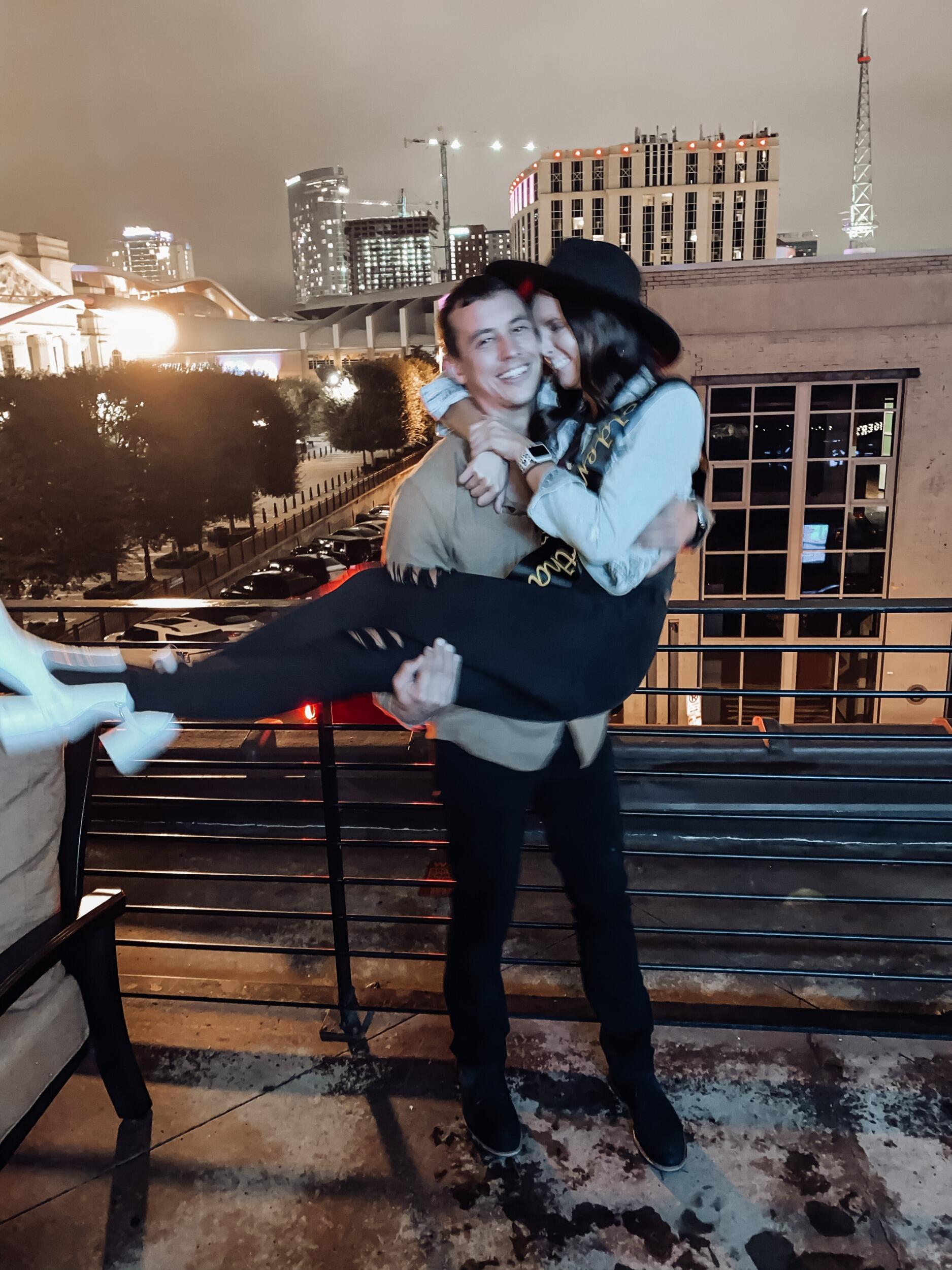 Kylie's golden birthday in Nashville. 