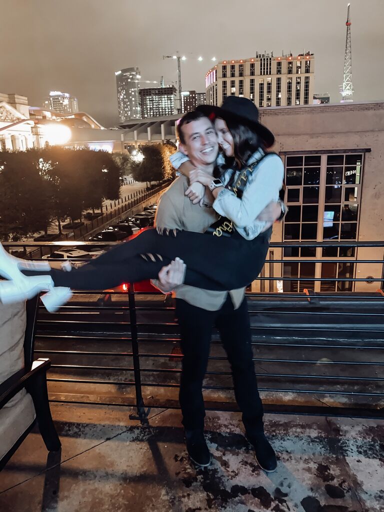 Kylie's golden birthday in Nashville.