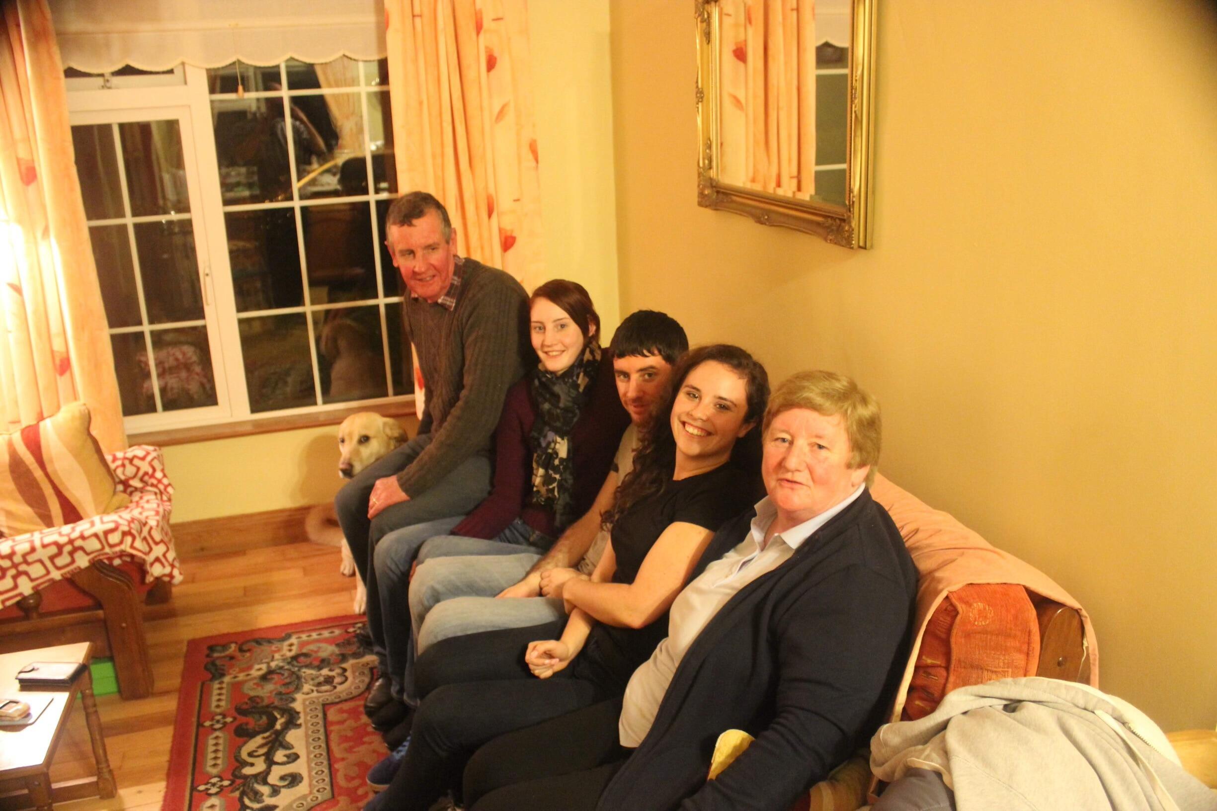 Danielle meets the Quinn's.