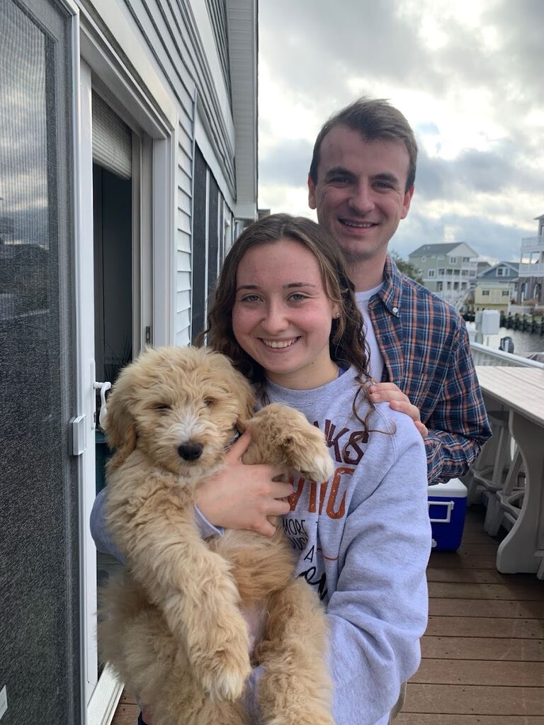 Emmett and Julianna get Auggie, the center of their world.