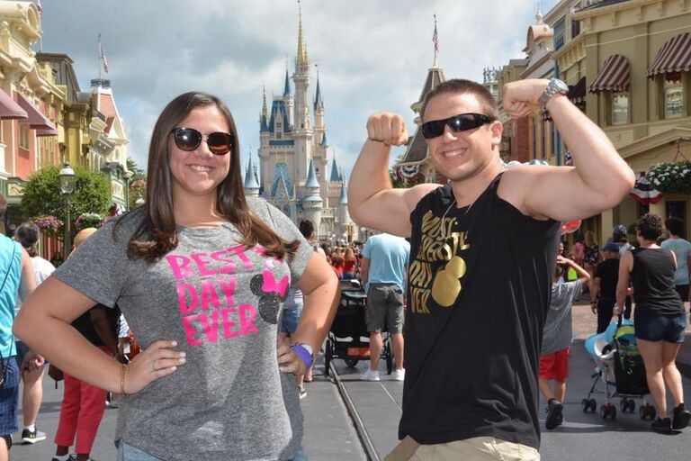 John and Samantha go on their first vacation together. They spent a week in Disney!