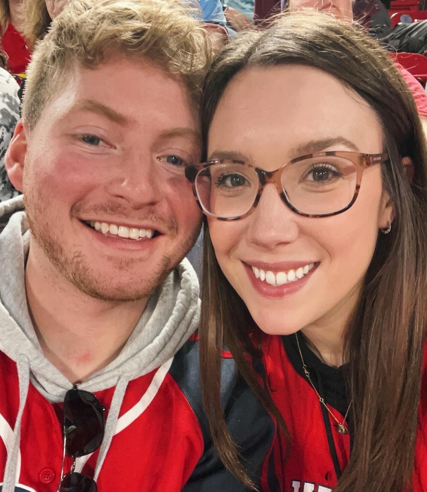 Back to Busch Stadium, where we like to say our love story began 