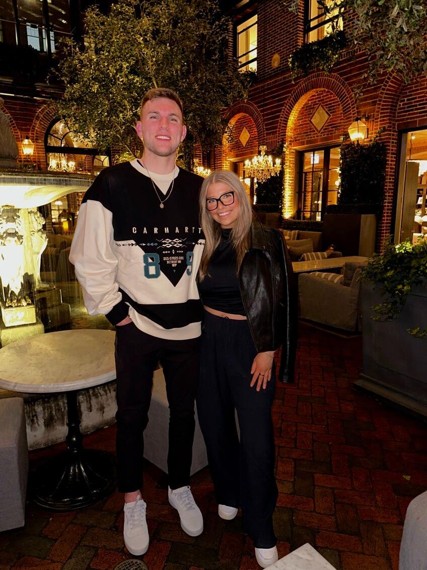 Alex and Madison on another trip in Chicago