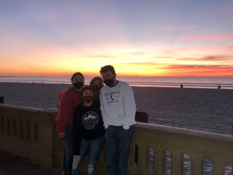 Visited Olivias sister and niece in San Diego.  About 4 years. (A little more than half through) 